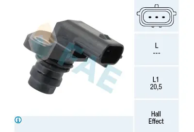 Más Vendido Sensor, posición arbol de levas FAE 79368 FAE 79368